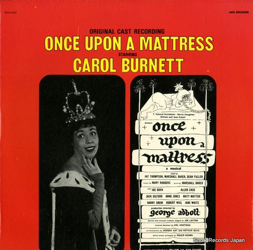 BURNETT, CAROL once upon a mattress MCA-37097