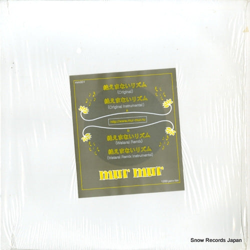 DJ WATARAI taemanai rythm MM001