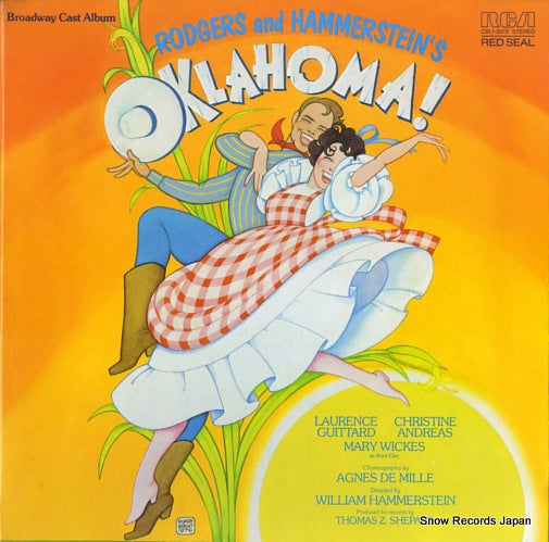 RODGERS AND HAMMERSTEIN oklahoma! CBL1-3572