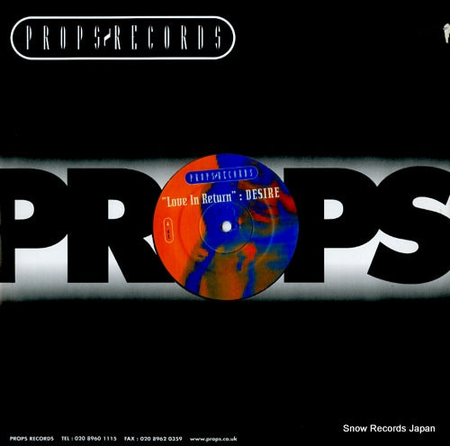 DESIRE love in return PROP002