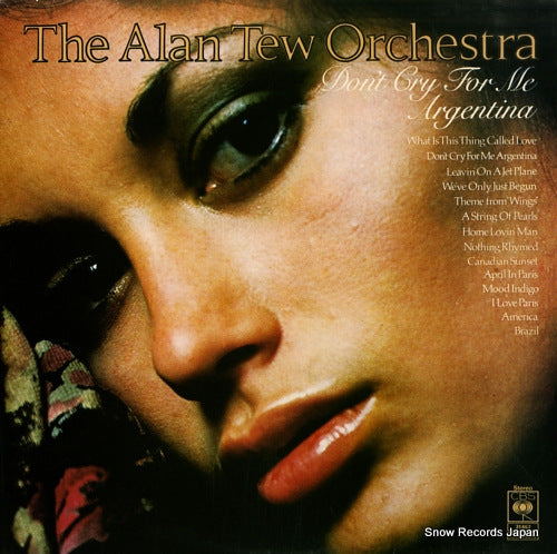 TEW, ALAN don't cry for me argentina S31457
