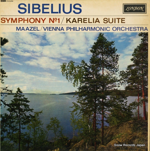 MAAZEL, LORIN sibelius; symphony no.1/karelia suite CS6375