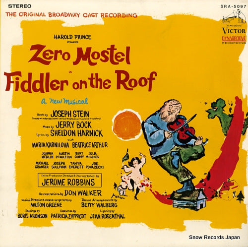 ZERO, MOSTEL fiddler or the roof SRA-5097