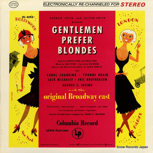 STYNE, JULE gentlemen prefer blondes OS2310