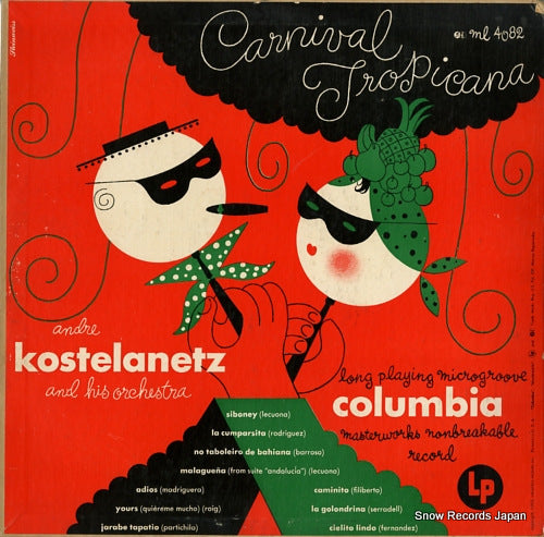 KOSTELANETZ, ANDRE AND HIS ORCHESTRA carnival tropicana ML4082