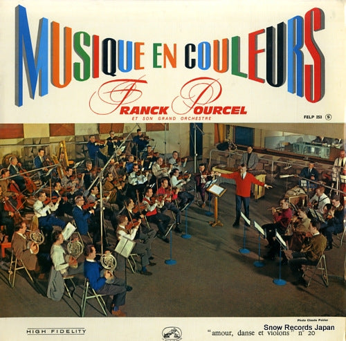 POURCEL, FRANCK musique en couleurs FELP253