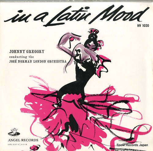 GREGORY, JOHNNY in a latin mood HV1020