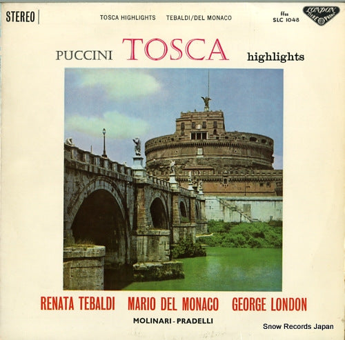 PRADELLI, FRANCESCO MOLINARI puccini; tosca highlights SLC1048
