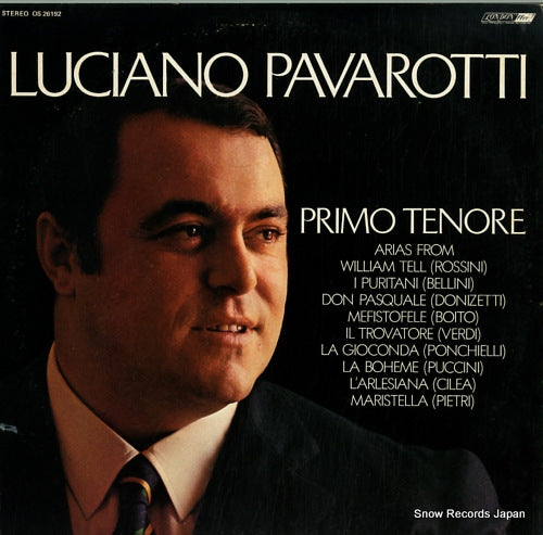 PAVAROTTI, LUCIANO primo tenore OS26192