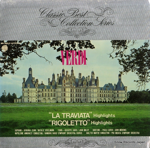 ANNOVAZZI, NAPOLEONE verdi; la traviata / rigoletto UDL-3003-V