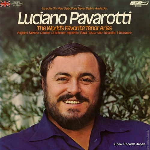 PAVAROTTI, LUCIANO the world's favorite tenor arias OS26384