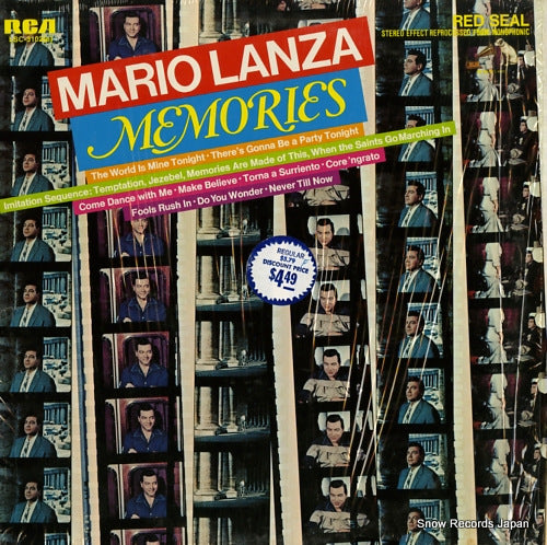 LANZA, MARIO memories LSC-3102(E)