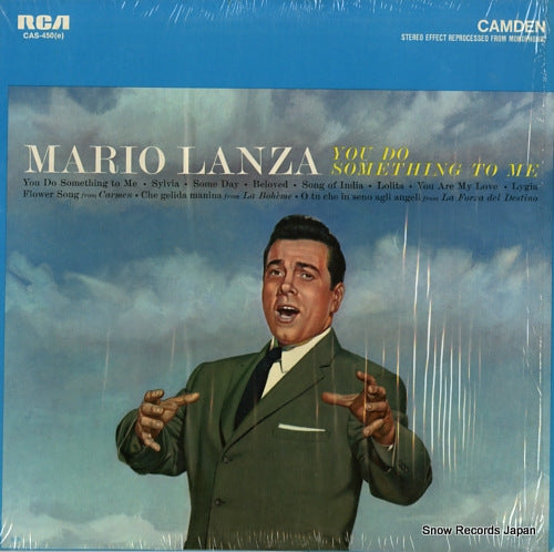 LANZA, MARIO you do something to me CAS-450(E)