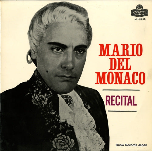 DEL MONACO, MARIO mario del monaco recital MH5046