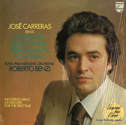 CARRERAS, JOSE sings donizetti, bellini, verdi 9500203