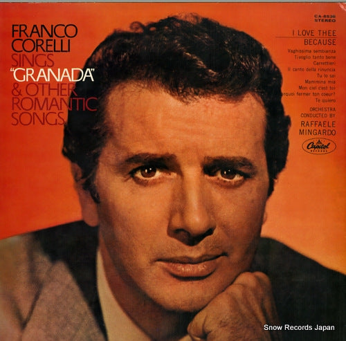 CORELLI, FRANCO sings "granada" & other romantic songs CA-8536