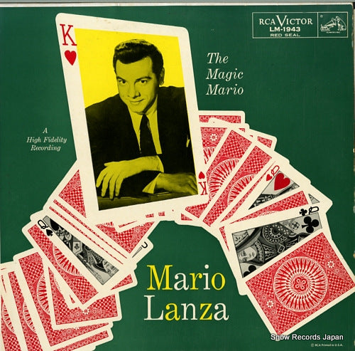LANZA, MARIO the magic mario - mario lanza LM-1943
