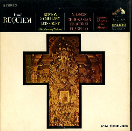 LEINSDORF, ERICH verdi; requiem SRA-2150