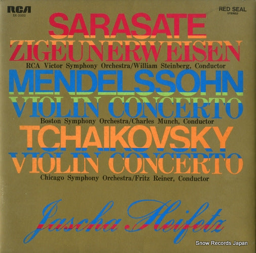 HEIFETZ, JASCHA sarasate; zigeunerweisen SX-2002