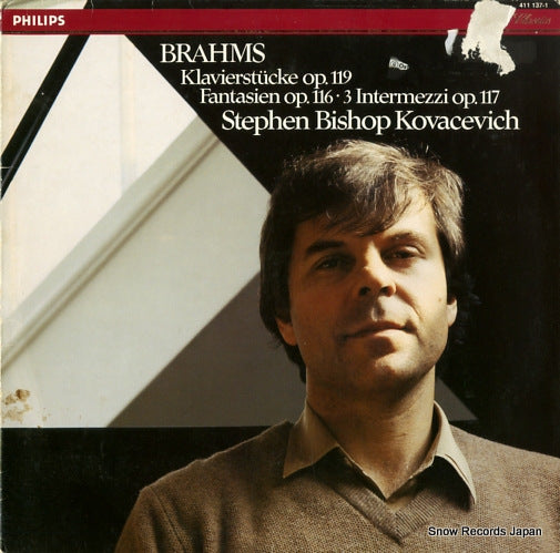 KOVACEVICH, STEPHEN BISHOP brahms; klavierstucke op.119 411137-1
