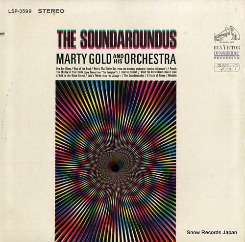 GOLD, MARTY, AND HIS ORCHESTRA the soundaroundus LSP-3599