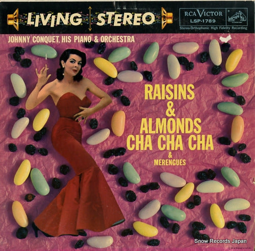 CONQUET, JOHNNY raisins & almonds cha cha cha & merengues LSP-1789
