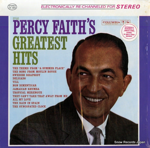 FAITH, PERCY percy faith's greatest hits CS8637