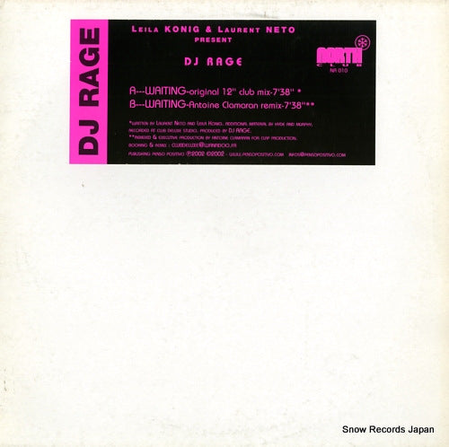 DJ RAGE waiting NR010