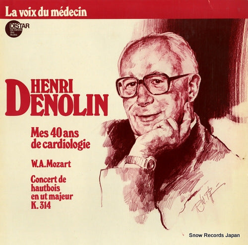 DENOLIN, HENRI w.a.mozart; mes 40ans de cardiologie ASWV024