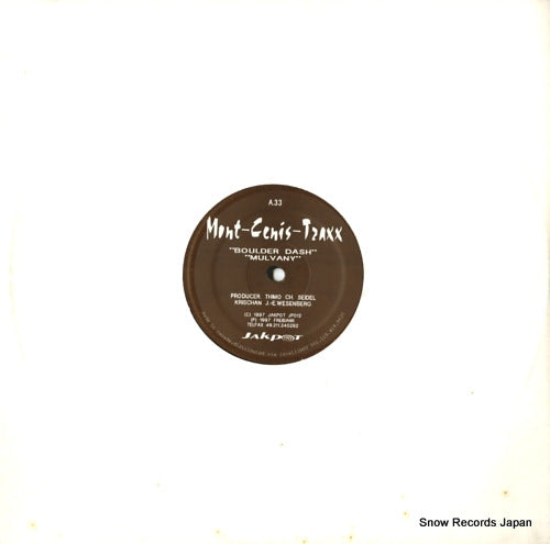 MONT-CENIS-TRAXX boulder dash JP012