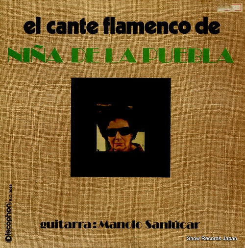 DE LA PUEBLA, NINA el cante flamenco de nina de la puebla S.C.2086