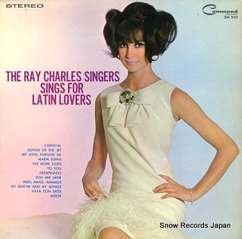 RAY CHARLES SINGERS, THE sings for latin lovers SH201