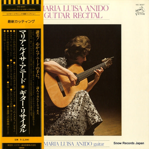 ANIDO, MARIA LUISA guitar recital VIC-3037