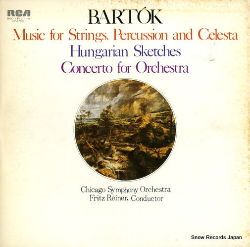 REINER, FRITZ bartok; music for strings, percussion and celesta RGC-7513