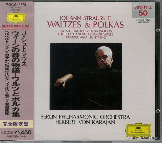KARAJAN, HERBERT VON strauss; waltzes&polkas POCG9275