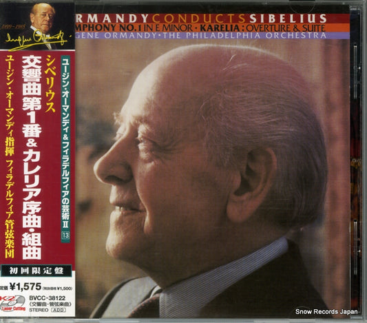 ORMANDY, EUGENE sibelius; symphony no.1 in  e minor, op.39&karelia overture op.10&op.11 BVCC38122