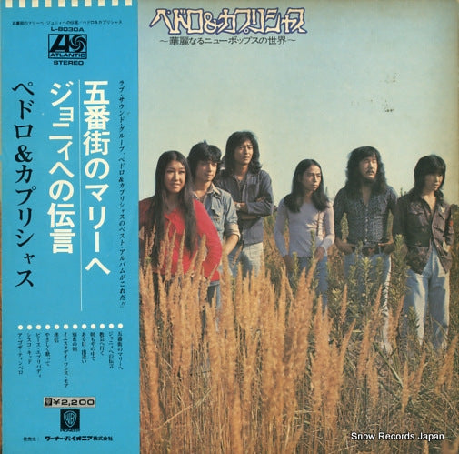 PEDRO AND CAPRICIOUS kareinaru new pops no sekai L-8030A