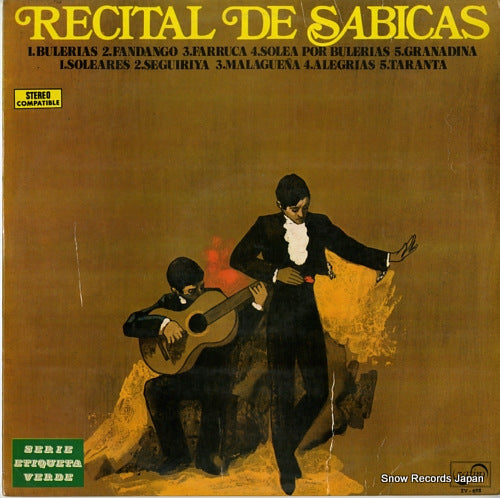 SABICAS recital de sabicas ZV-698