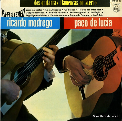 MODREGO, RICARDO, AND PACO DE LUCIA dos guitarras flamencas en stereo 843105PY