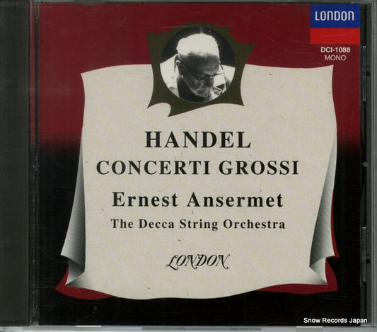 ANSERMET, ERNEST handel; concerti grossi DCI-1088