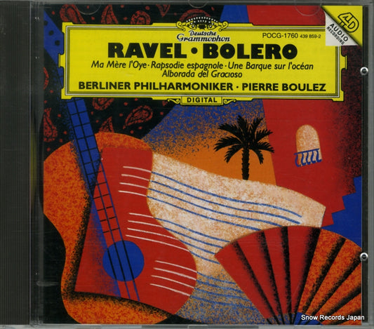 BOULEZ, PIERRE ravel; bolero POCG-1760