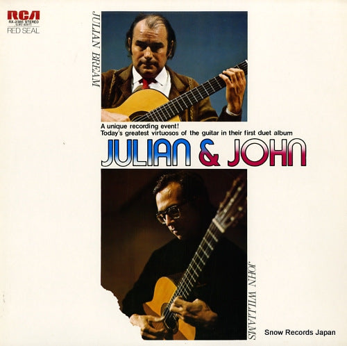 BREAM, JULIAN, AND JOHN WILLIAMS julian & john RX-2385