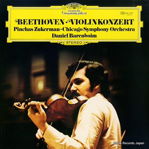ZUKERMAN, PINCHAS beethoven; violinkonzert MG1099