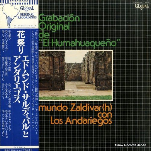 ZALDIVAR, EDMUNDO grabacion original de "el humahuaqueno" YX-7165-GB
