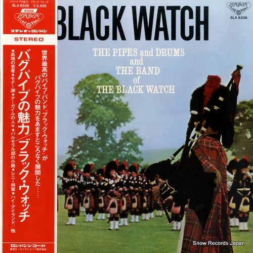 PIPES AND DRUMS AND THE BAND, THE the black watch SLA6336