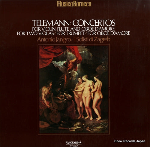 JANIGRO, ANTONIO telemann; concertos GT1157