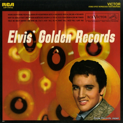 PRESLEY, ELVIS elvis' golden records LSP-1707(E)