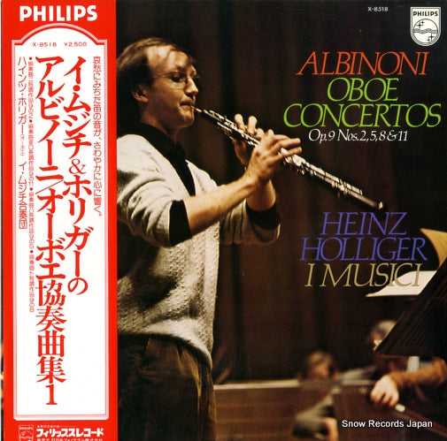 HOLLIGER, HEINZ albinoni; oboe concertos op.9 nos2/5/8&11 X-8518