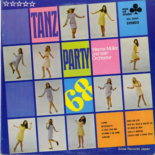 MULLER, WERNER, UND SEIN ORCHSTER tanzparty 68 SCL2009