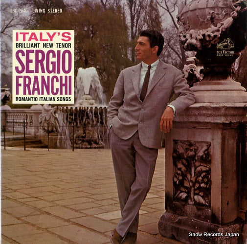 FRANCHI, SERGIO romantic italian songs LSC-2640